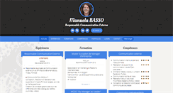 Desktop Screenshot of manuela-basso.com