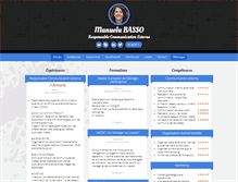 Tablet Screenshot of manuela-basso.com